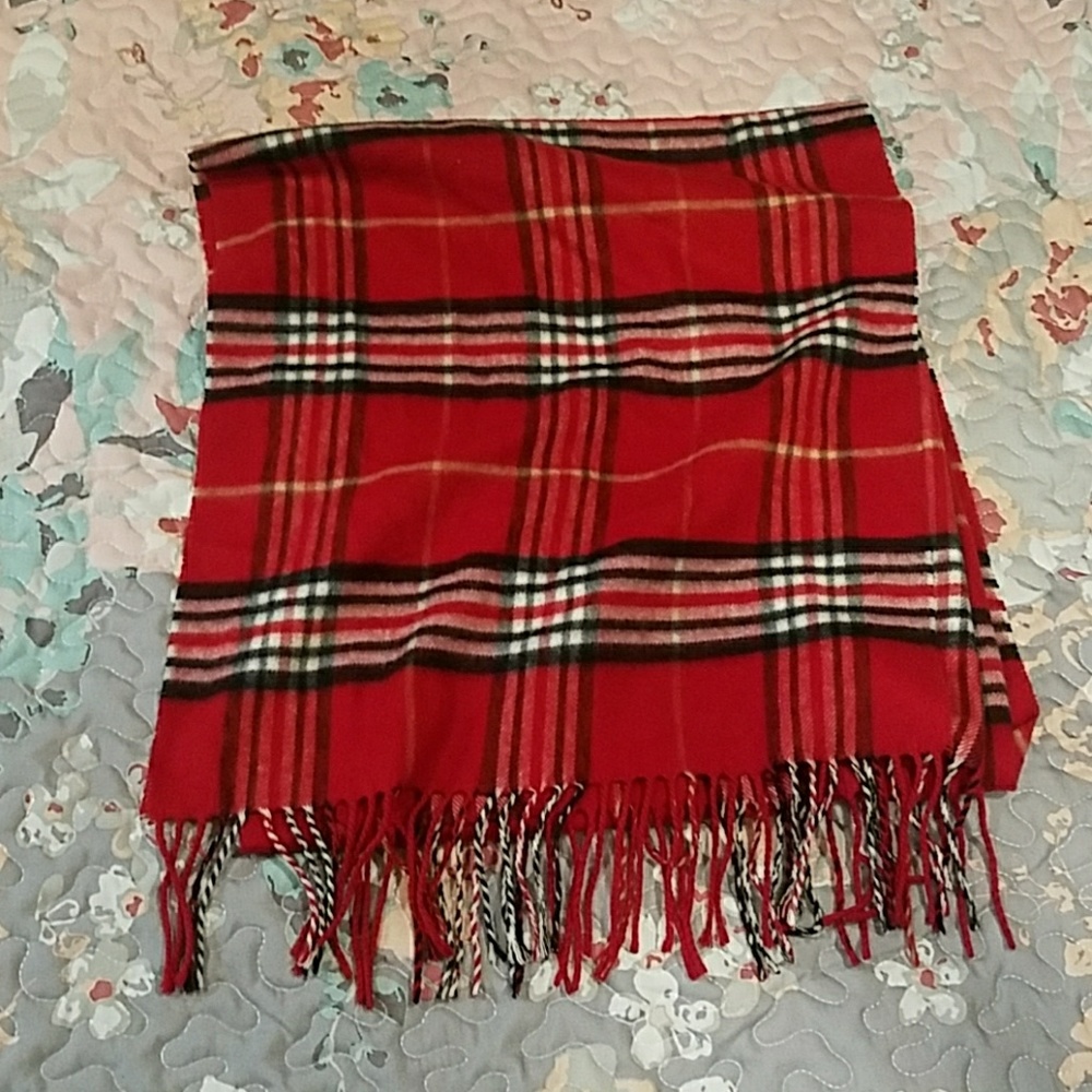 Plaid Scarf - Picture 1 of 2